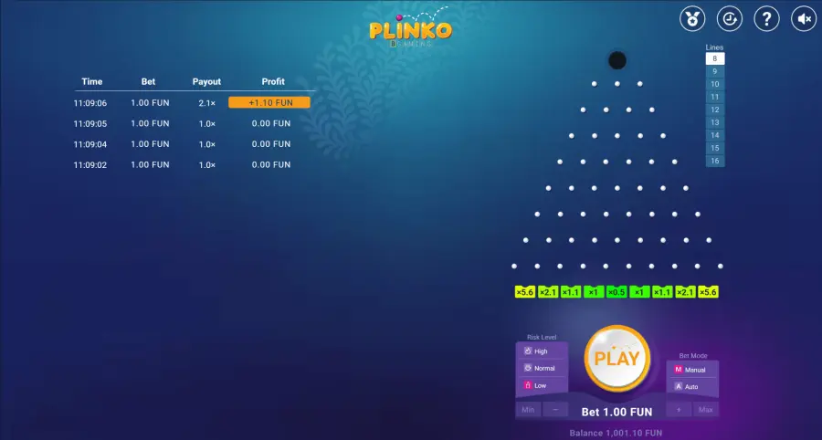 Plinko app